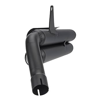 Citanigo Motorcycle Slip On Double Muffler Pipe with Heat